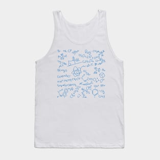 Chemistry Atoms, Shapes, Reactions and Structures Tank Top